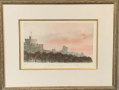 HRH The Prince of Wales: a framed and glazed limited edition lithograph, signed in pencil C '95.