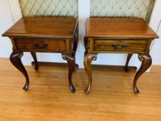 Pair of bedside tables