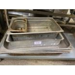 Gastronomes and baking tray