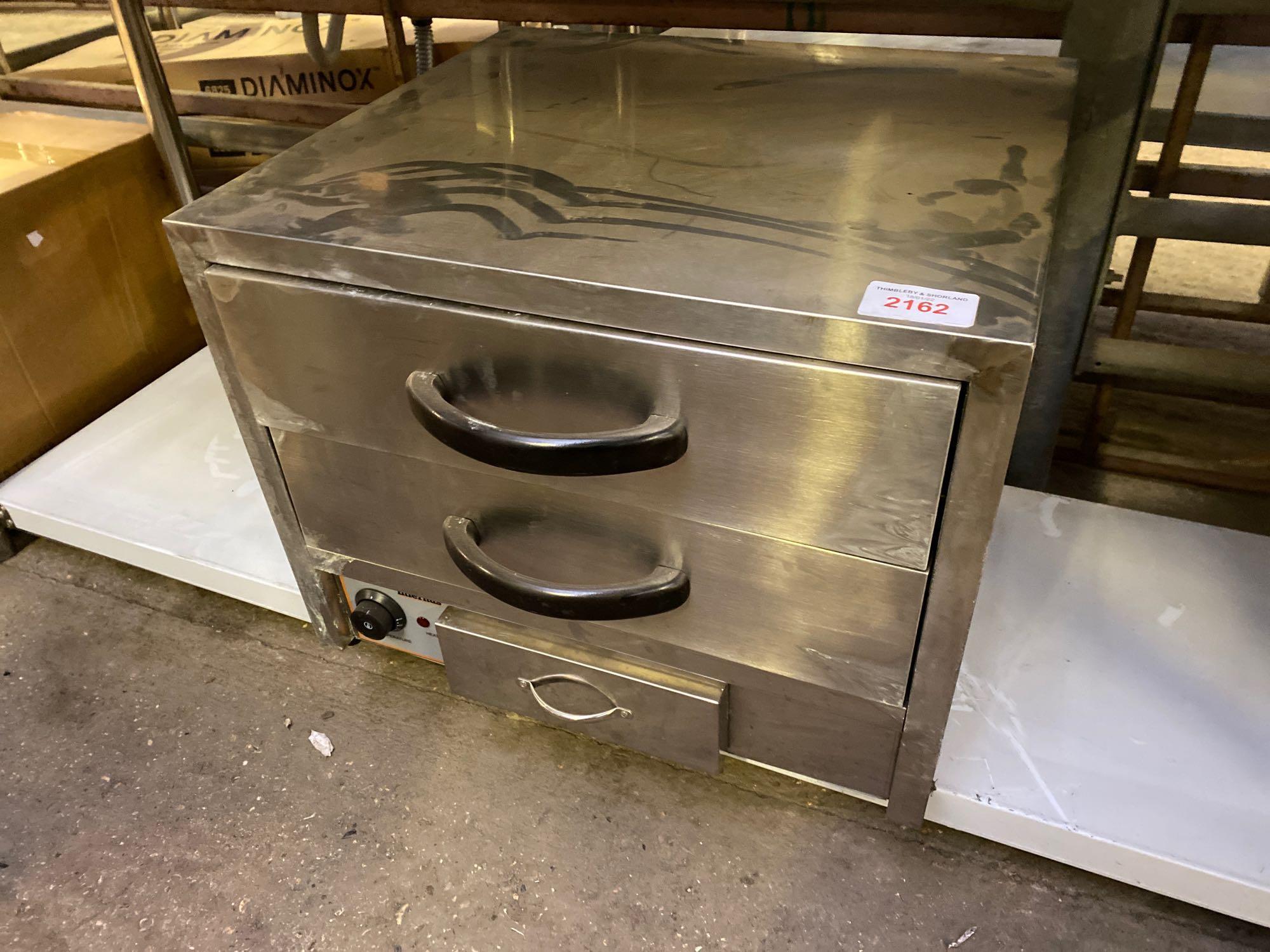 Infernus two drawer warming oven