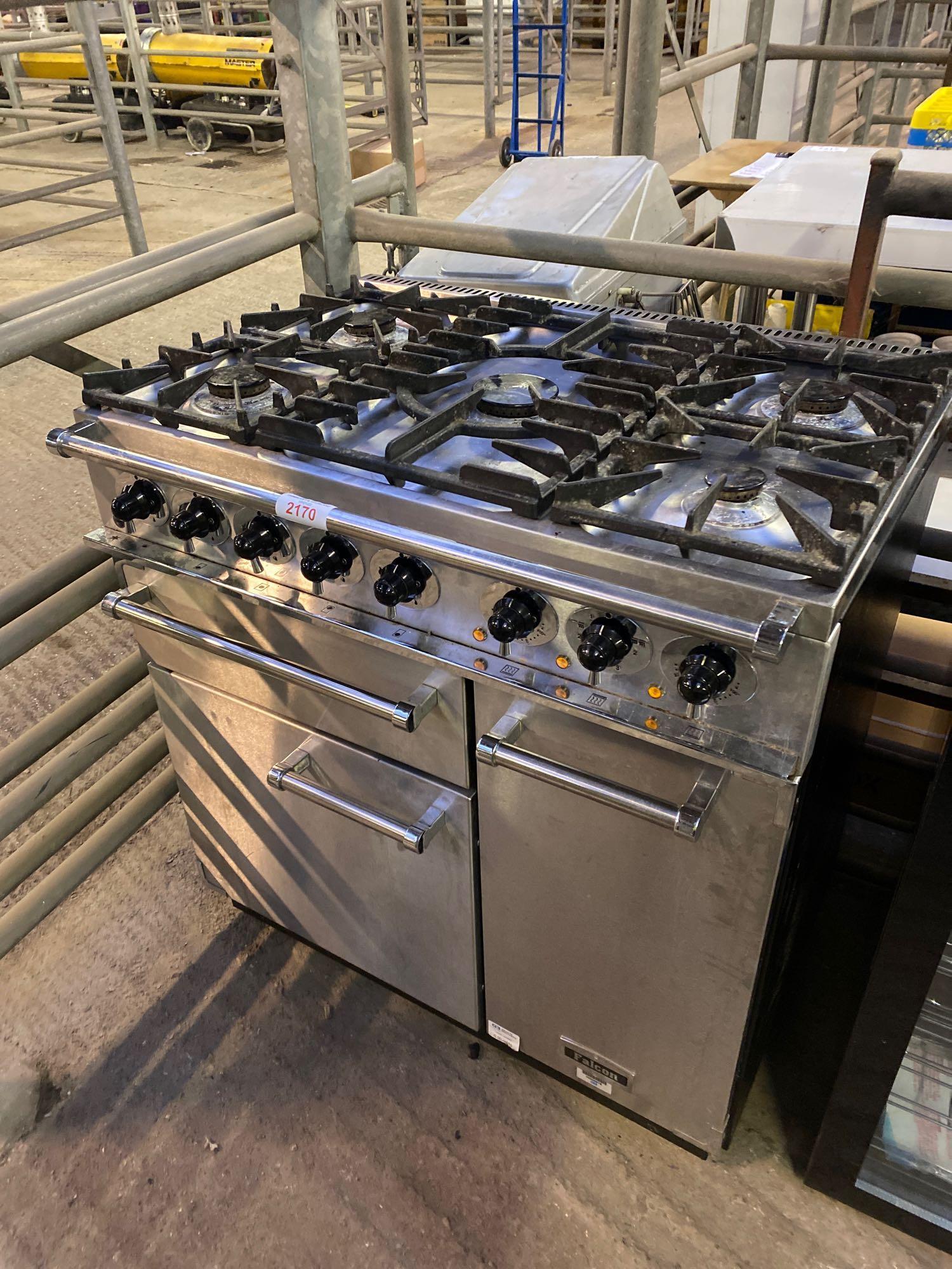 Falcon 5 Ring gas oven