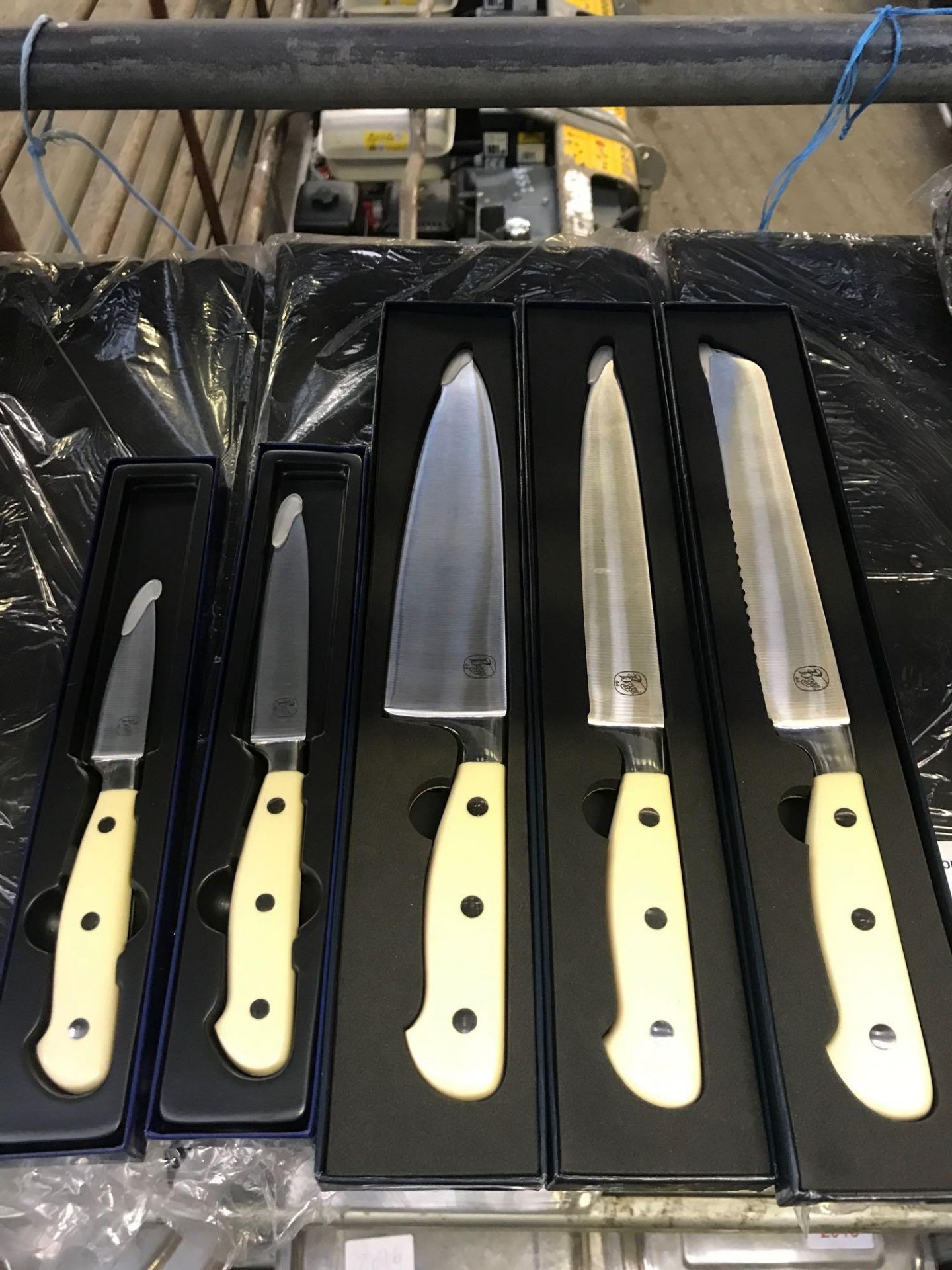 Five piece Broggi knife set