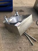 Small Stainless Steel Handwash Sink.