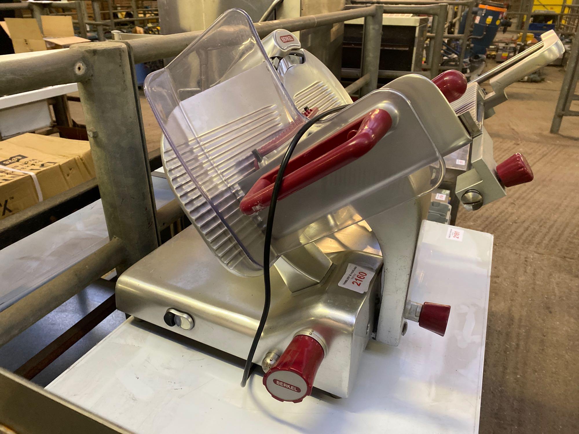 Berkel electric meat slicer