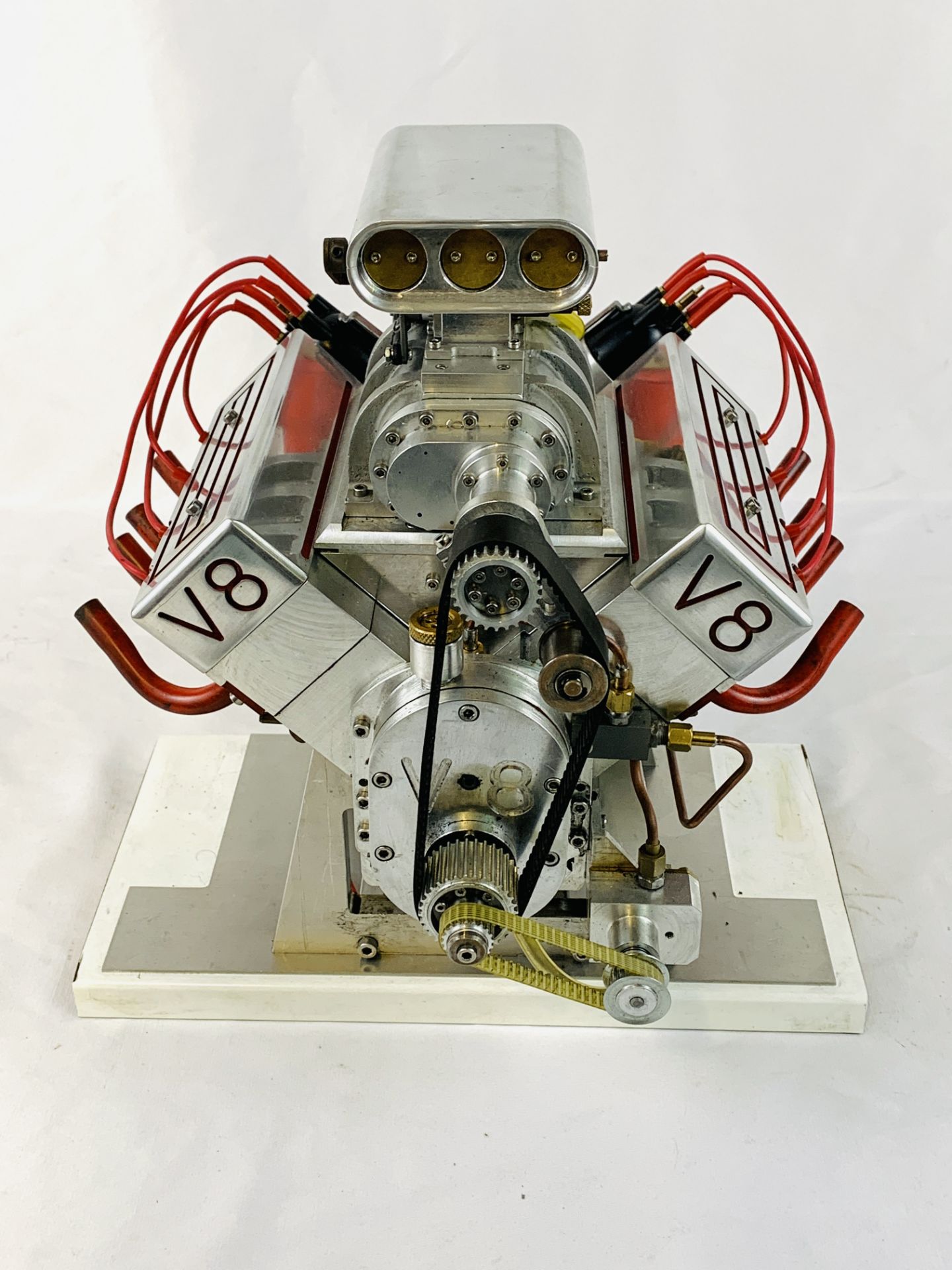 Model V8 engine by 'Willis Engineering'. - Image 2 of 6