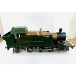 Great Western 2-6-2 5" gauge tank locomotive, together with a quantity of parts and plans