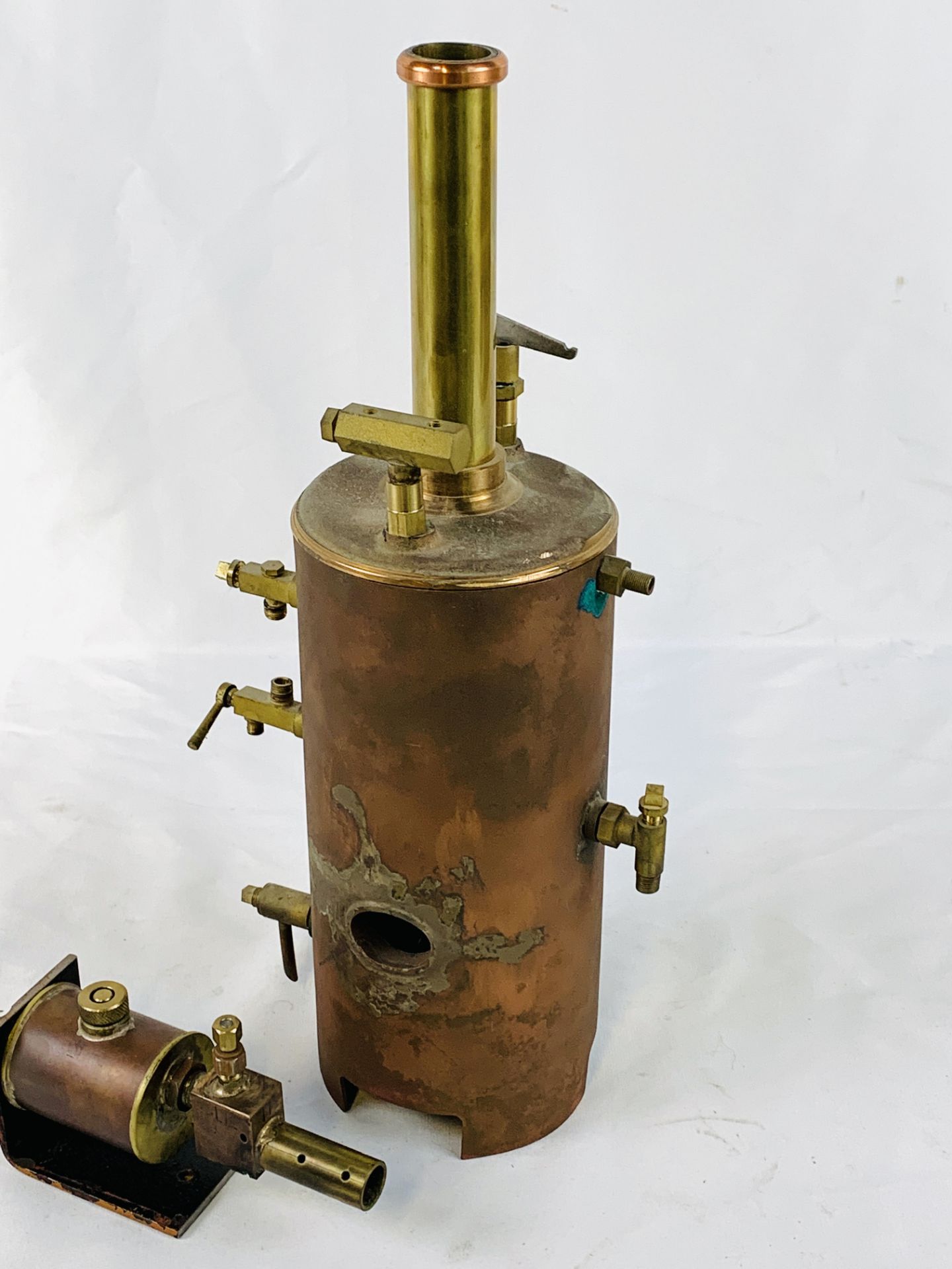 Copper boiler with plans by Kenison Bros (Hertford) Ltd. - Image 3 of 3