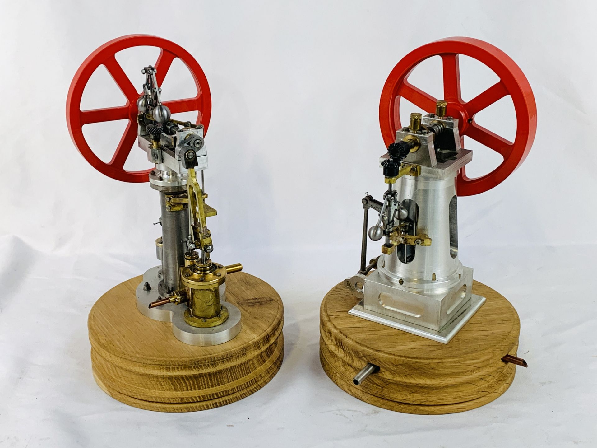 Model Fairbairn's column engine, together with another similar engine