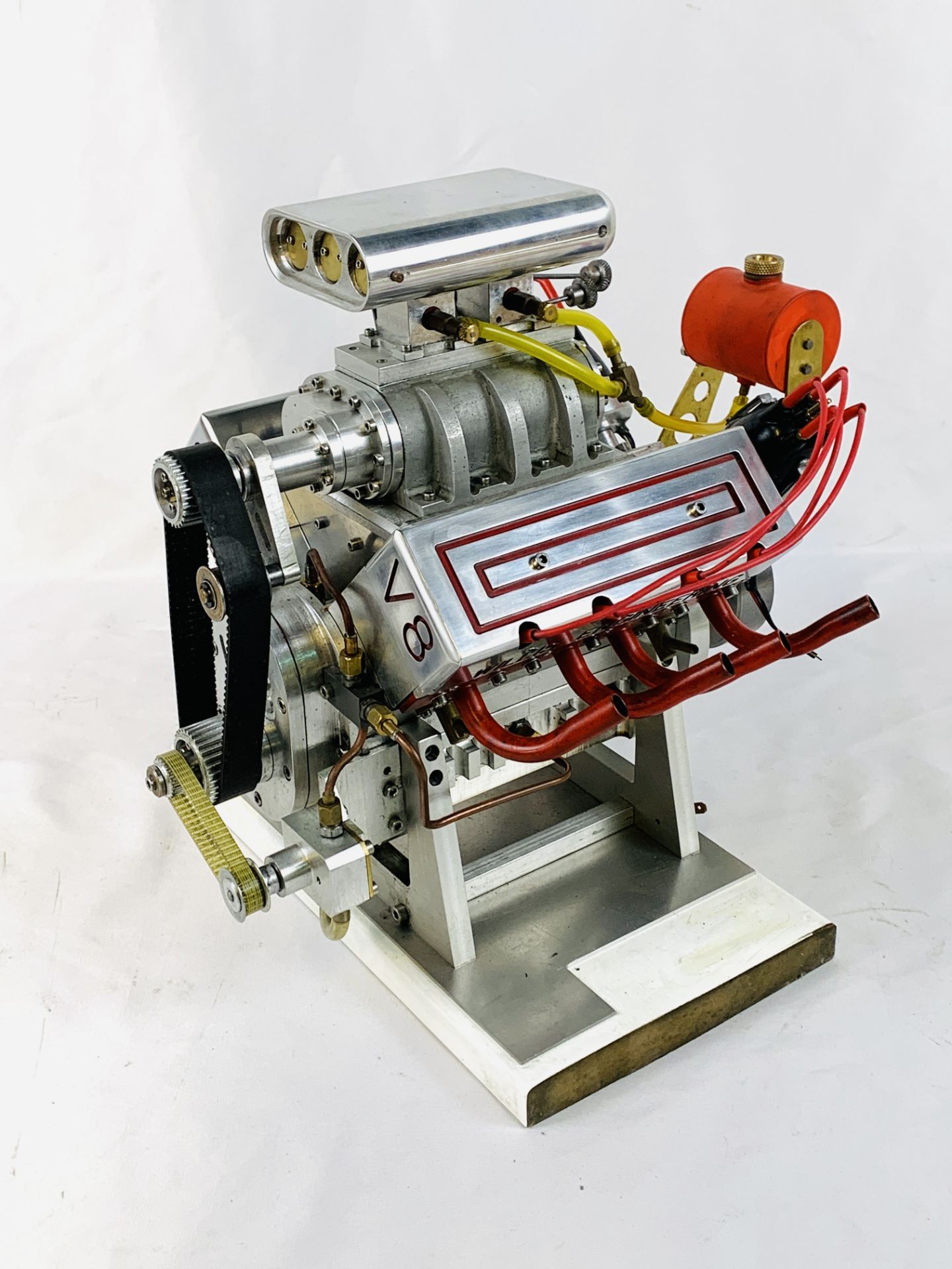 Model V8 engine by 'Willis Engineering'. - Image 3 of 6