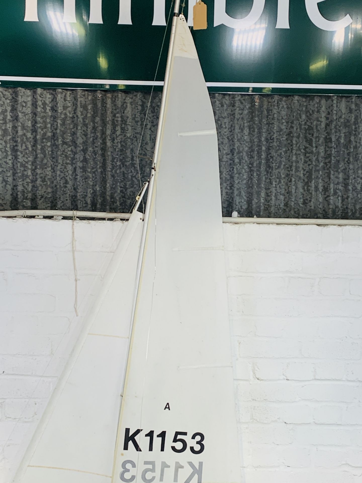 Leveller A class model yacht for restoration - Image 4 of 5