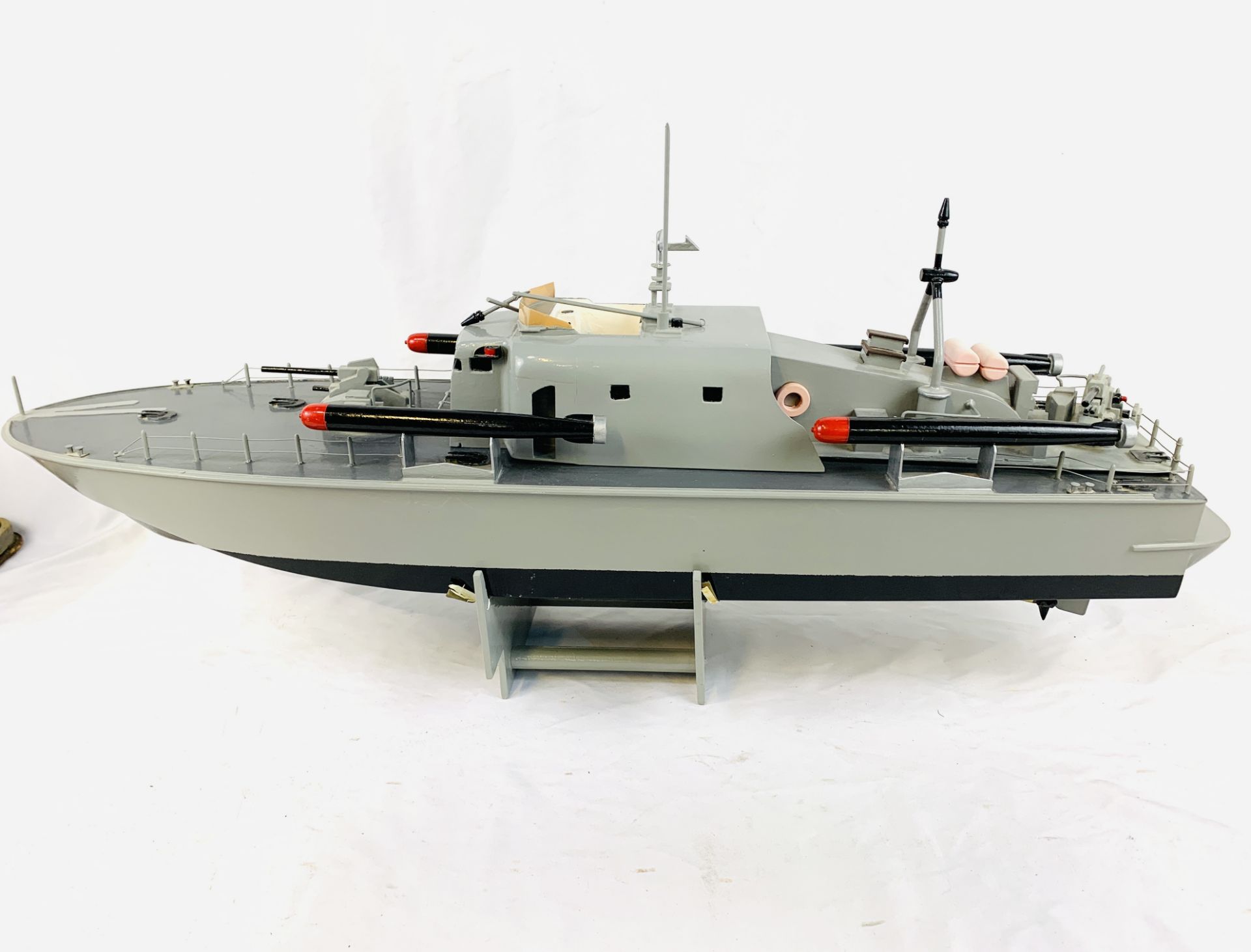Precedent model Malaysian gas turbine fast patrol boat KD Perkasa