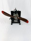 1/4 scale model of the Anzani Y type 30HP 1910 radial engine