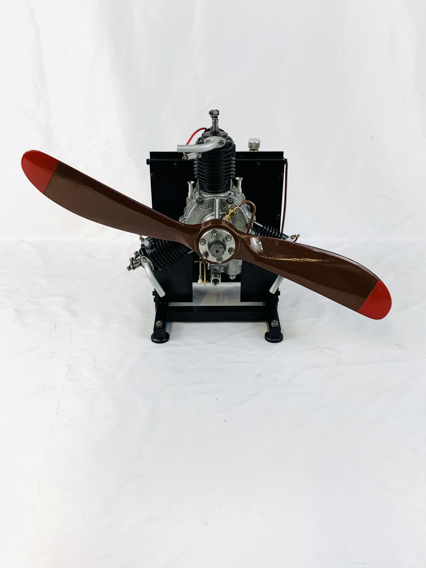 1/4 scale model of the Anzani Y type 30HP 1910 radial engine