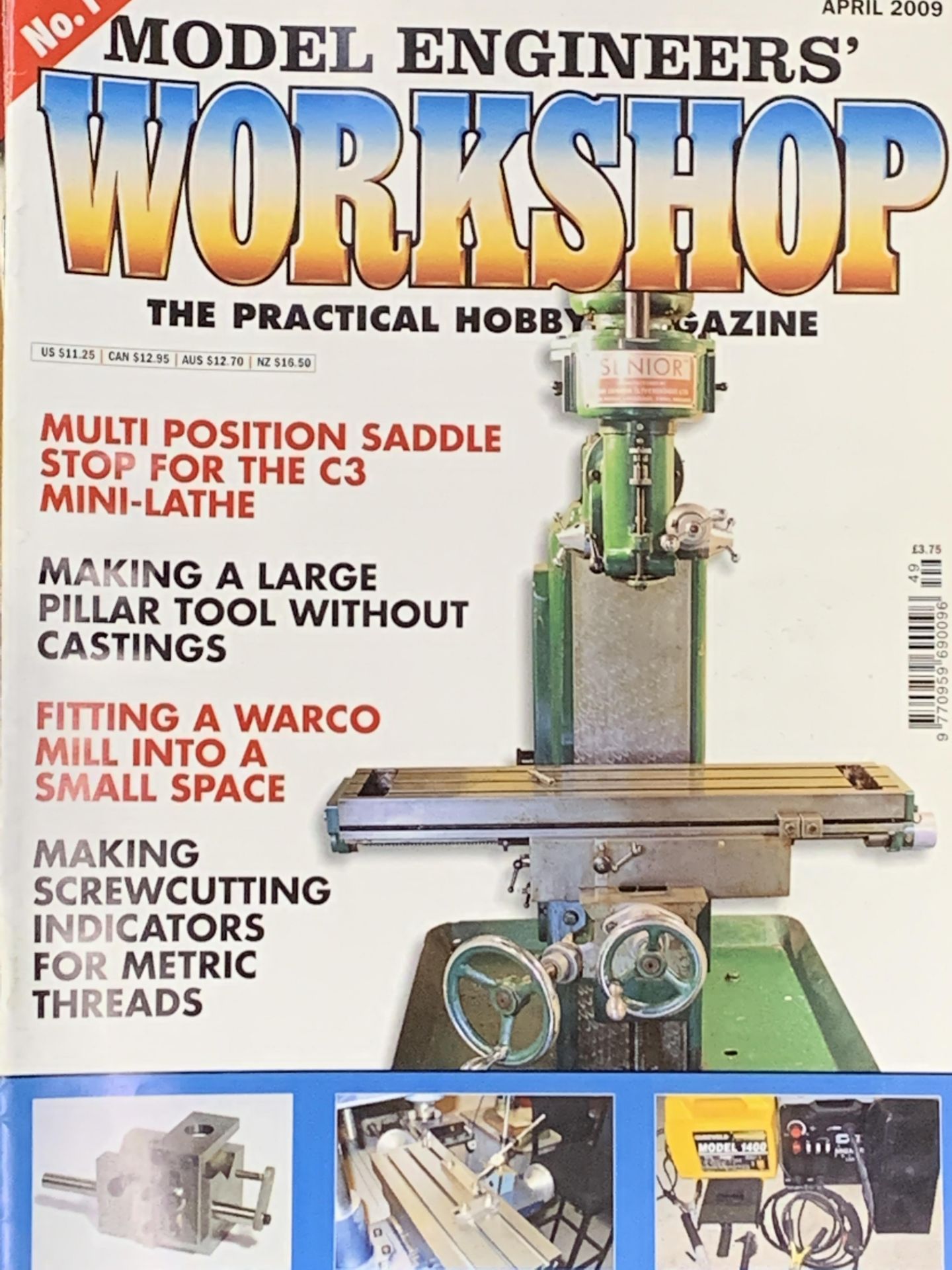 Very large quantity of Model Engineers' Workshop magazine