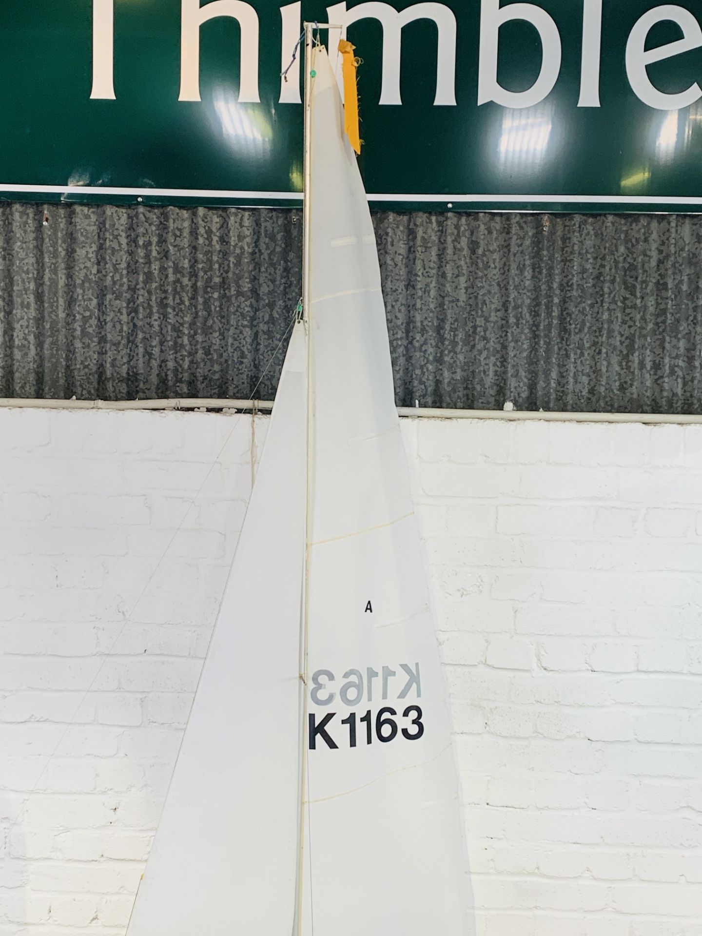 Bartleby A class model racing yacht - Image 4 of 5