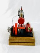 J Ridders designed pressure controlled 2-stroke engine