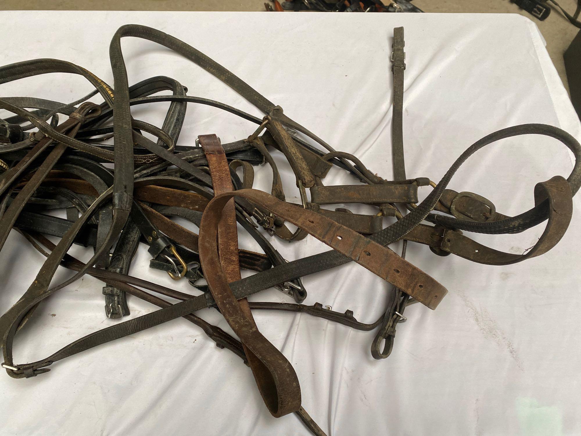 Quantity of assorted tack, including a large qty of stirrup irons - Image 4 of 5