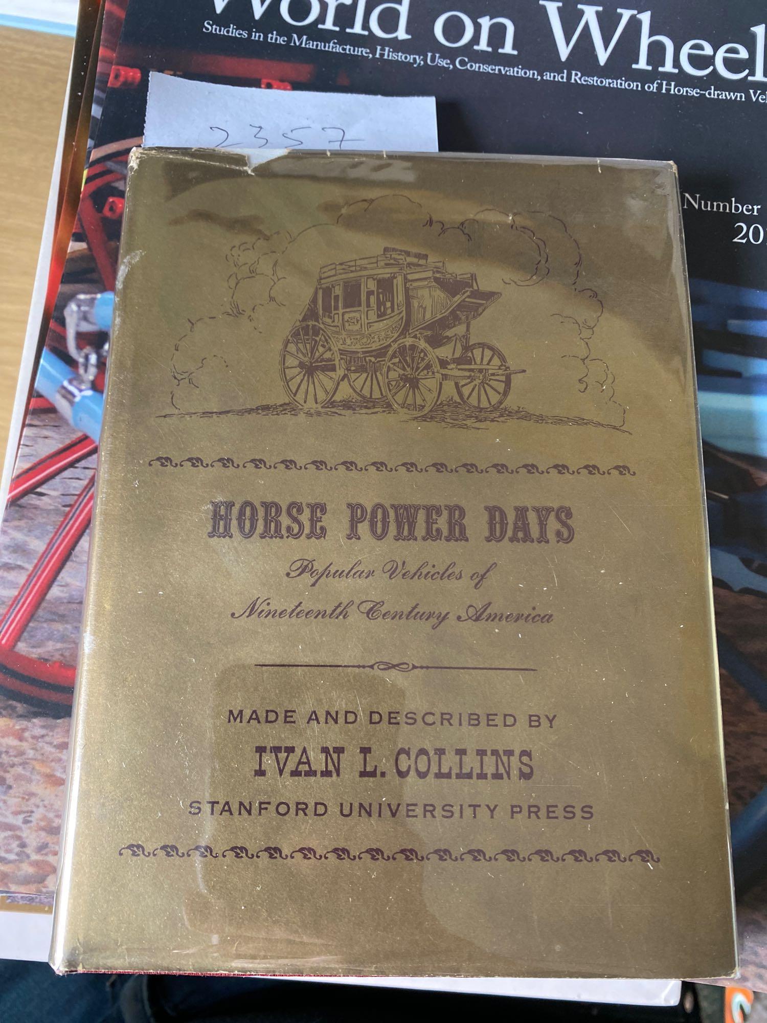 Thirteen various books mainly on horse-drawn vehicles abroad - Image 2 of 14