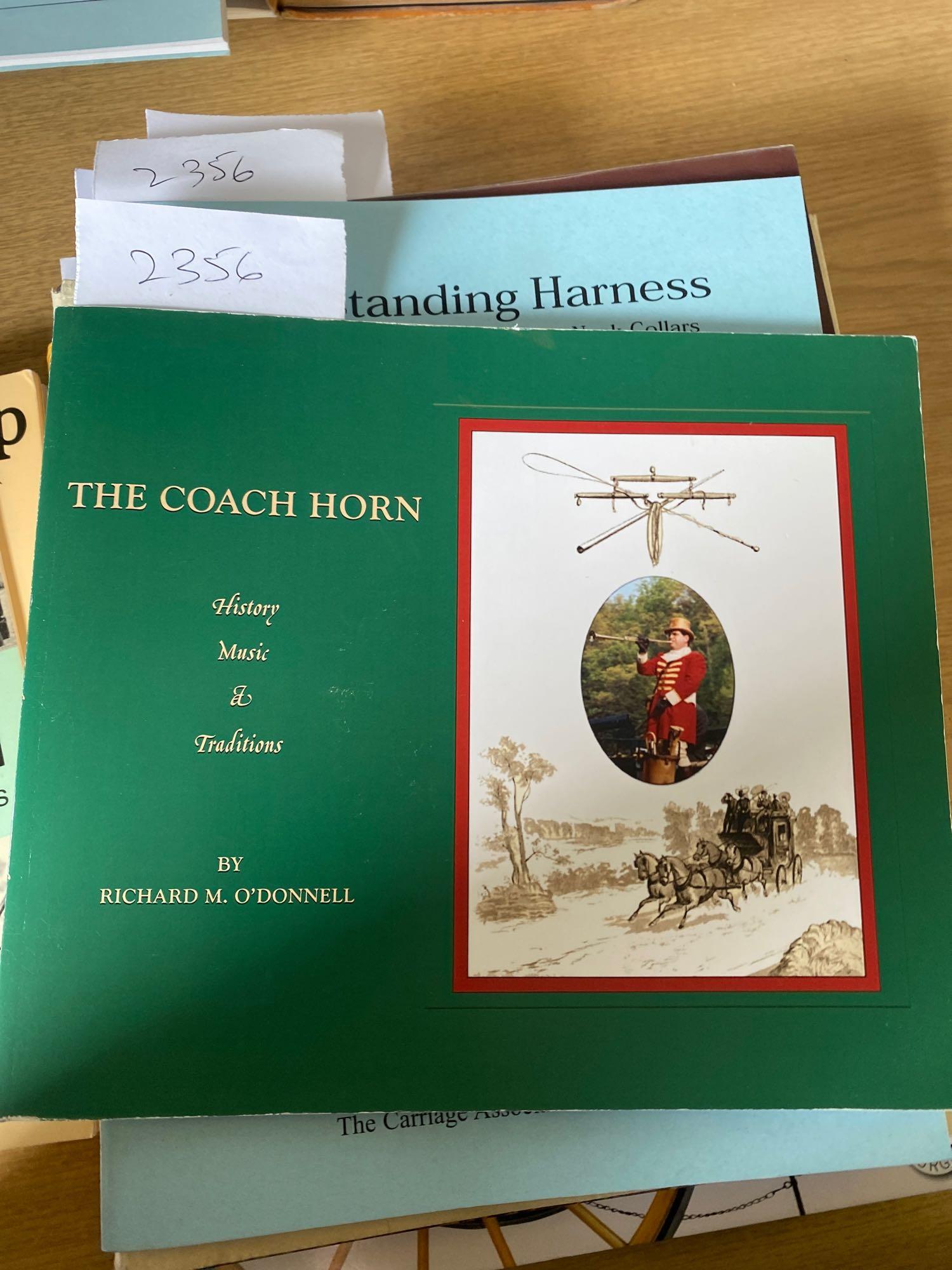 Nine various books on Horse-Drawn vehicles and harness - Image 5 of 9