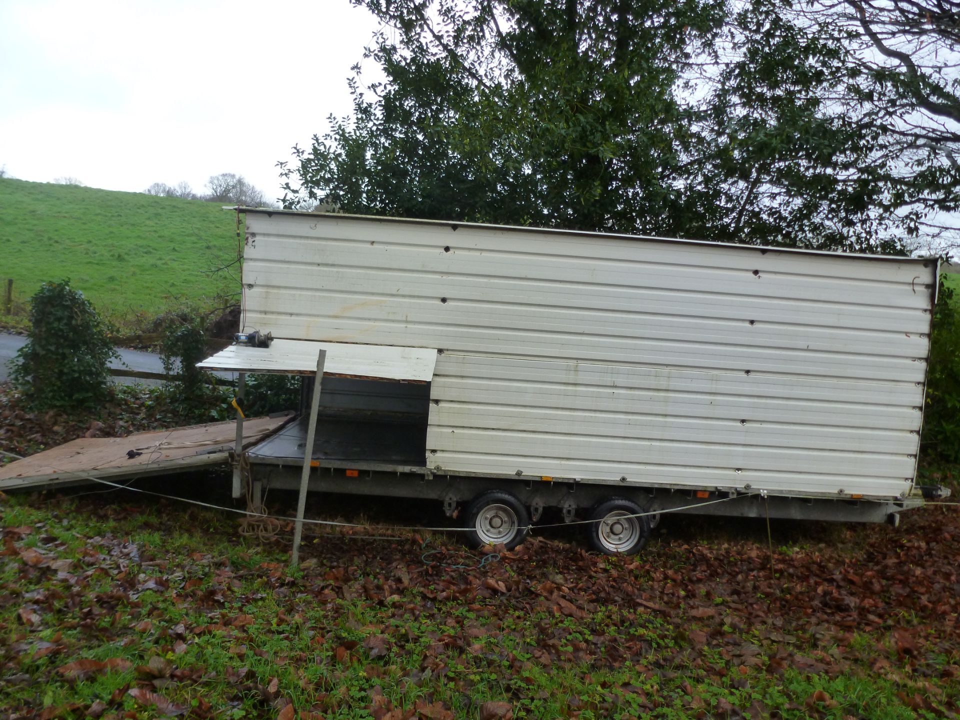 IFOR WILLIAMS twin axle box trailer, built 2009 - Bild 3 aus 4