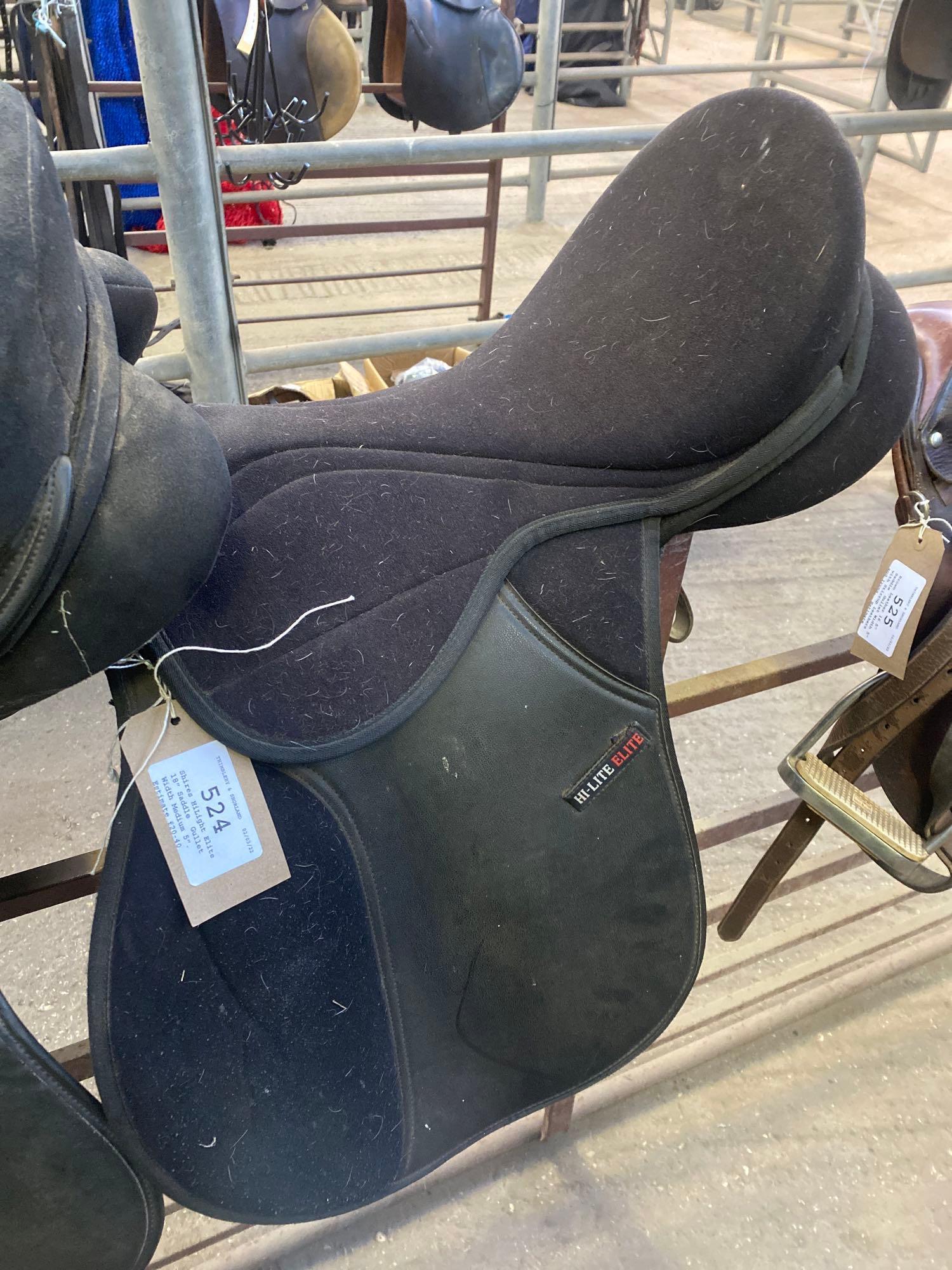 Shires HiLight Elite 18” Saddle