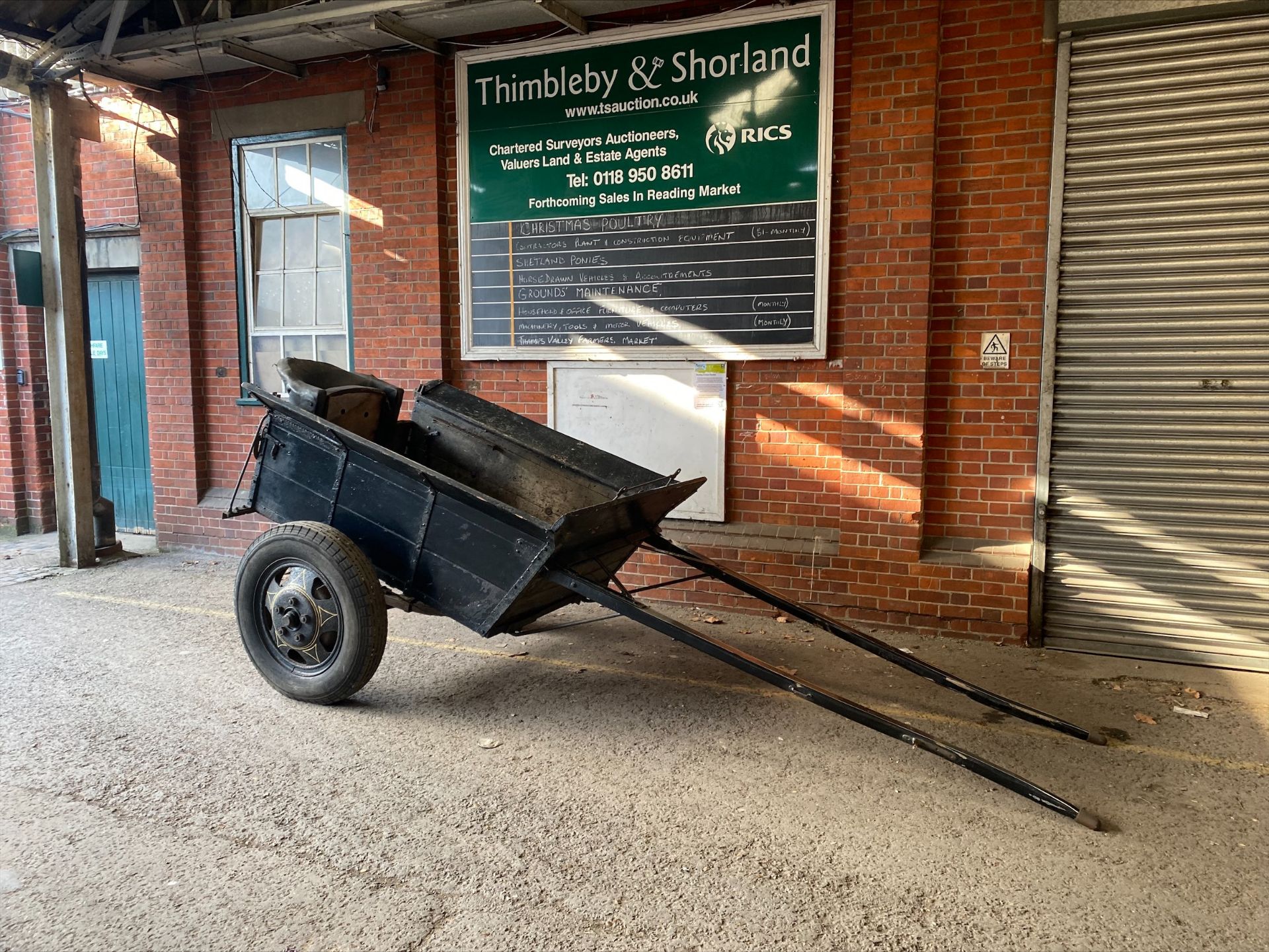 2 WHEEL FARM CART - Image 2 of 2