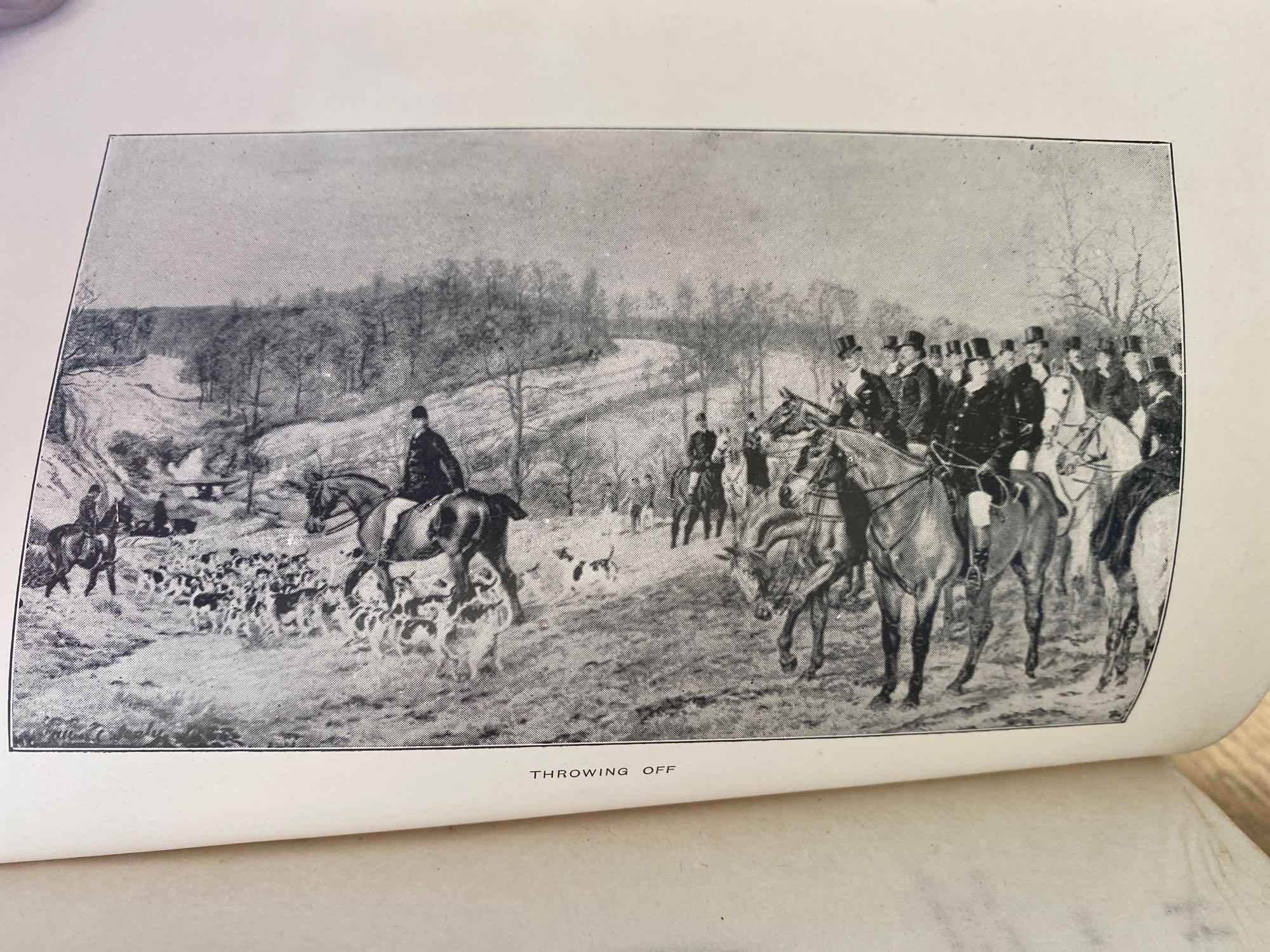 Hunting, Badminton Library edition 1901; and "The Analysis of the Hunting Field", 1904 - Image 5 of 7