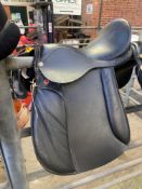 Leather Saddle Seat 16”