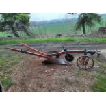 HORSE-DRAWN PLOUGH built by Cooke of Lincoln