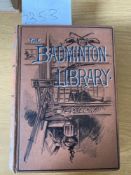 Four volumes The Badminton Library, 1889 and 1890; together with Riding and Polo, 1899