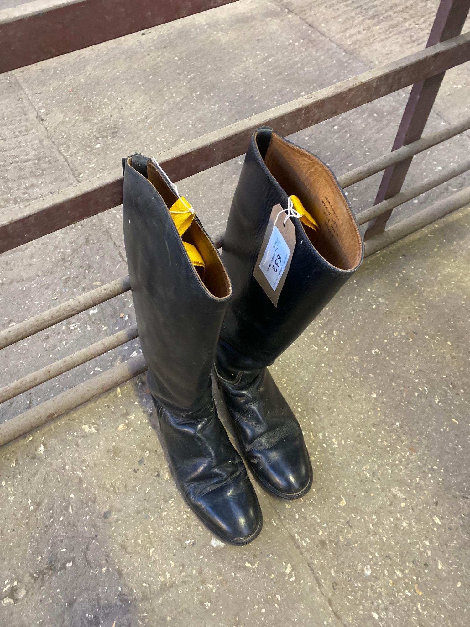 Leather Riding Boots size 8