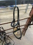 English leather bridle. This lot carries VAT.