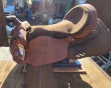 Large western american made saddle