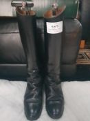 Regent leather long boots size 5