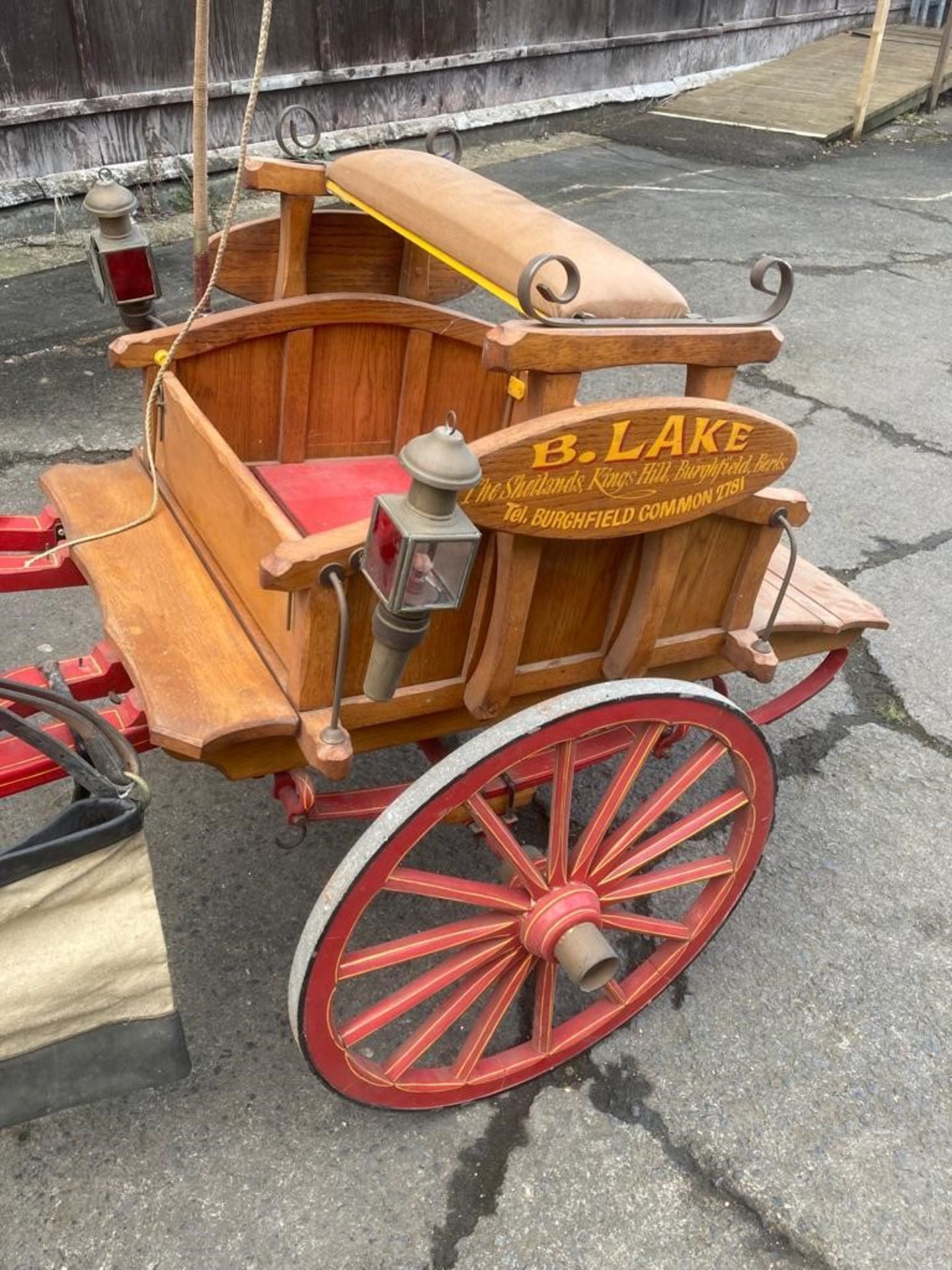 MINIATURE SHETLAND PONY CART. This item carries VAT. - Bild 3 aus 7