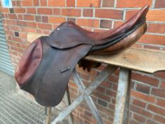 17.5” saddle by Berney Bros of Kilcullen. This lot carries VAT.