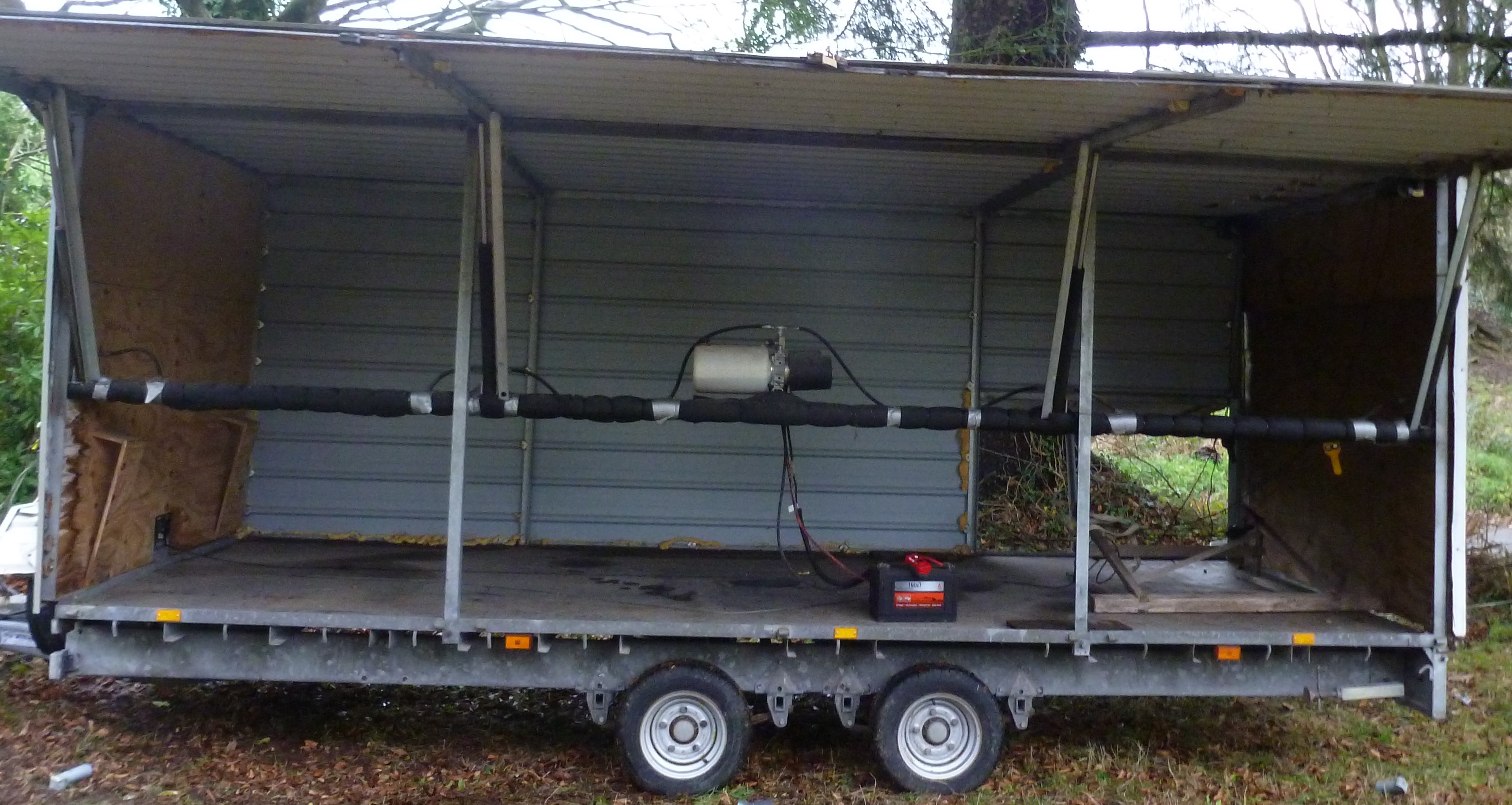 IFOR WILLIAMS twin axle box trailer, built 2009 - Image 2 of 4