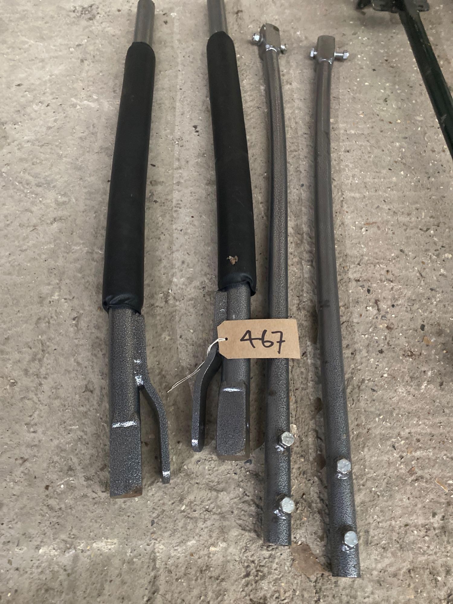 Two shaft ends and two padded shaft ends, all unused - Image 2 of 2