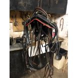 Set of used black leather harness to suit 14.2 to 15.2hh