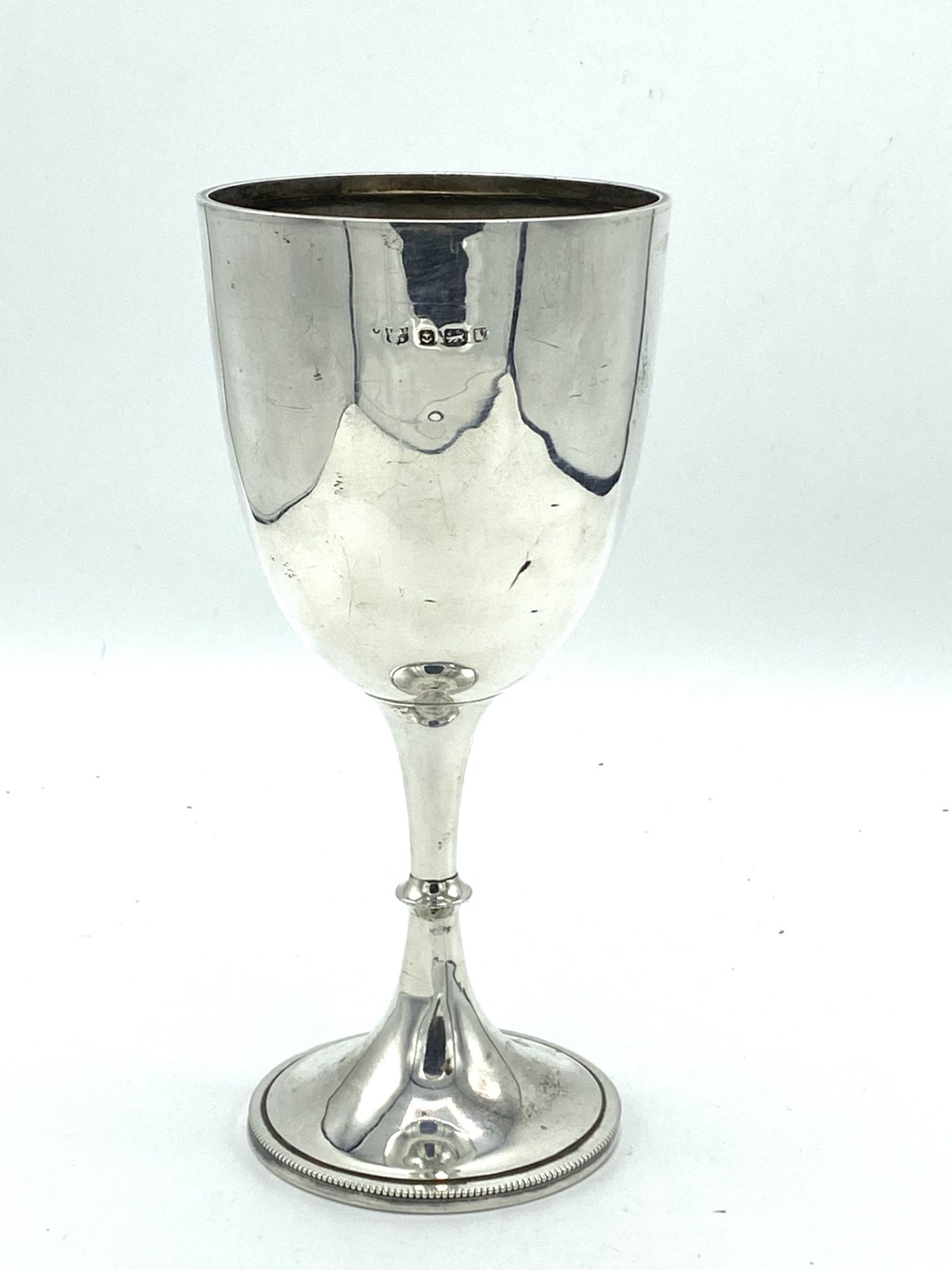 Silver trophy cup, with inscription dated 1921 - Bild 5 aus 5