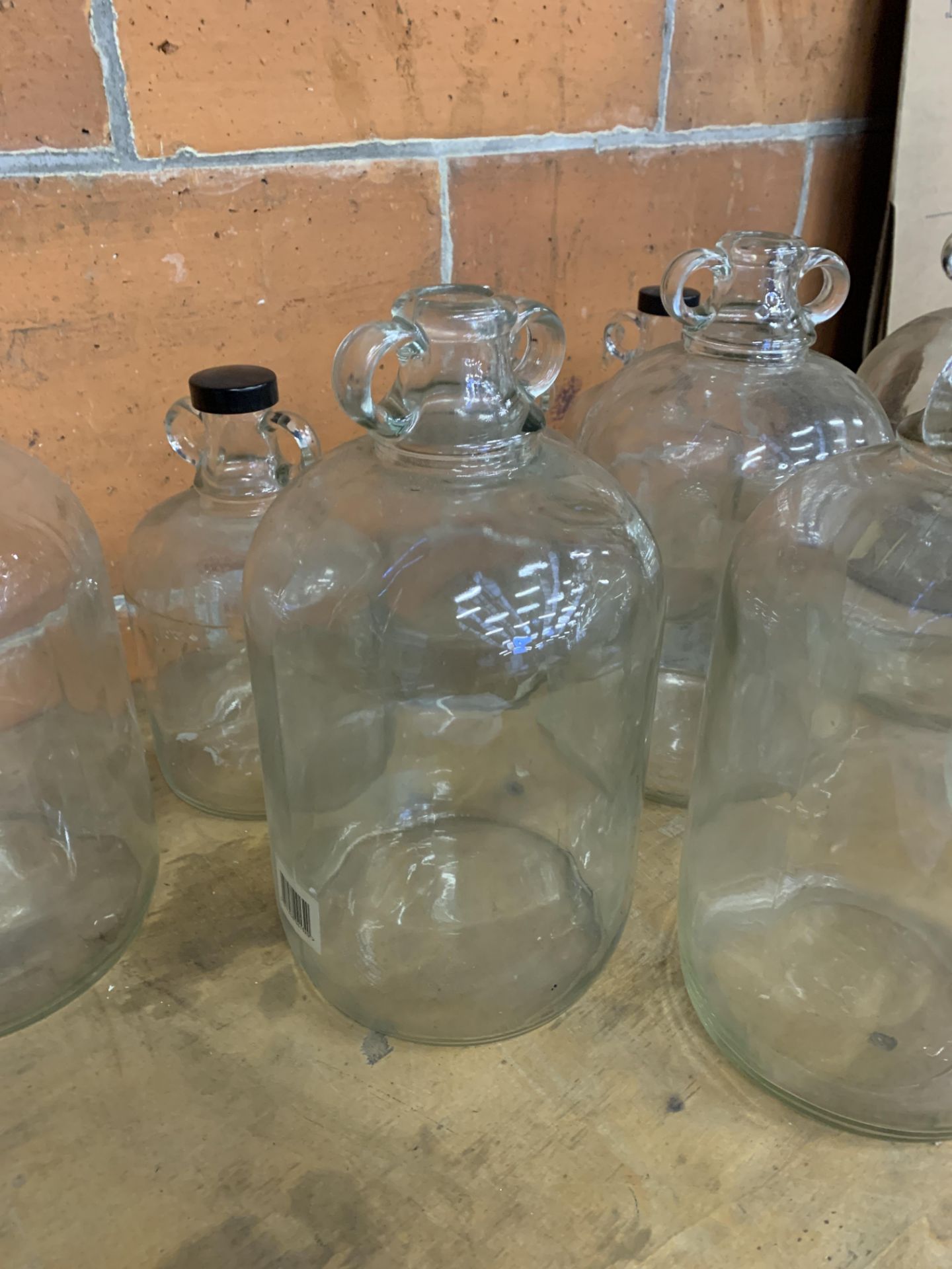 Six small demijohns - Image 4 of 4