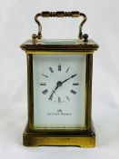 A Matthew Norman carriage clock