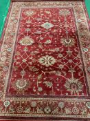 Keishan reg ground wool carpet