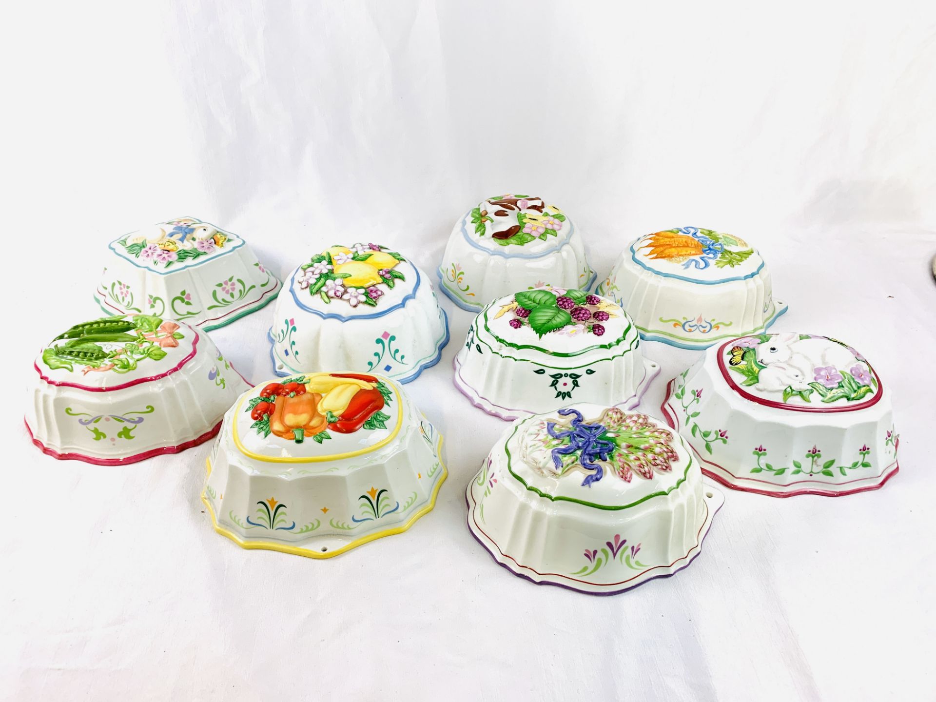 Collection of Franklin Mint terrines