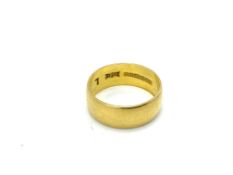 22ct Gold wedding band