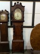 Mahogany moonphase longcase clock