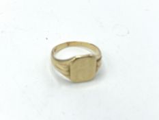 9ct gold signet ring