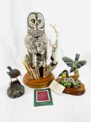 Franklin Mint owl