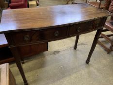 Mahogany hall table