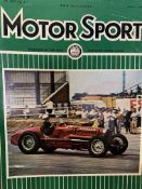 Collection of Motor Sport magazine